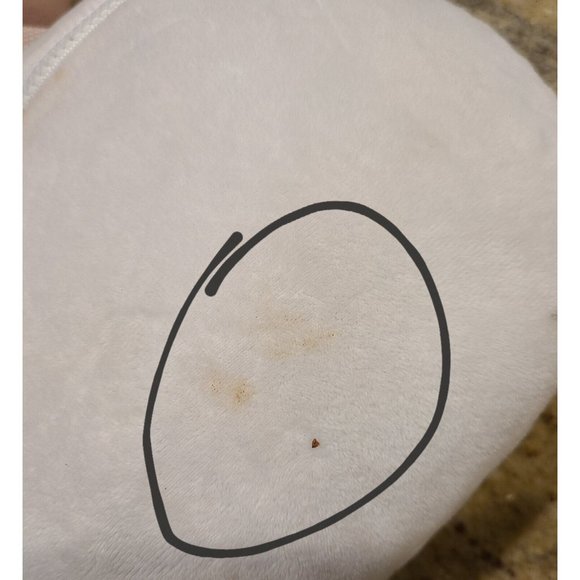 Hello Kitty Fiesta Galaxy Space & Plush Head White Back Pack. Pink White Gold - Picture 4 of 12